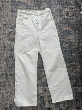 Levis Ribcage Straight Leg Ankle Jeans